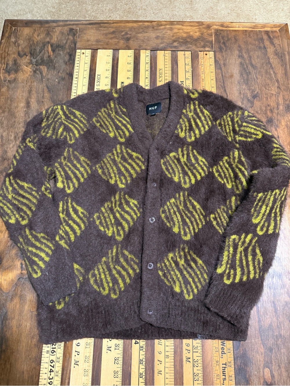 HUF “F*** It” Sweater Cardigan